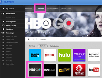 Top shows on hbo go